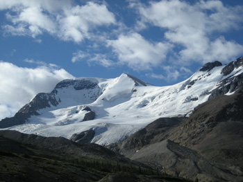 I monti che circondano il Columbia Glacier