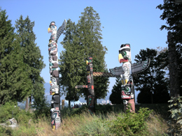 Totem allo Stanley Park