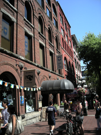 Il quartiere di Gastown