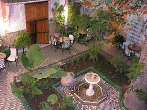 Interno Riad Le Gallia