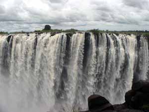 Cascate Vittoria viste dallo Zimbawe