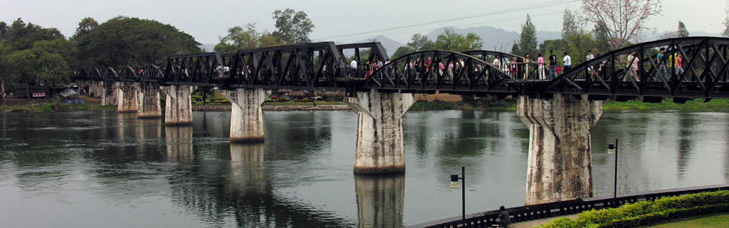 Il ponte sul fiume Kwai, Kanchanaburi